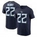 Футболка с номером Derrick Henry Tennessee Titans Nike - Navy