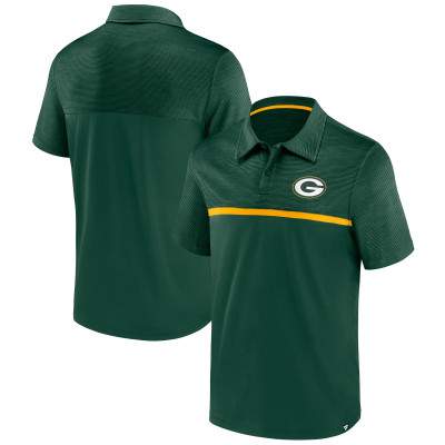 Green Bay Packers Fanatics Green Primary Polo