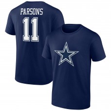 Футболка Micah Parsons Dallas Cowboys Player Icon- Navy