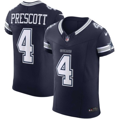 Игровая джерси Dak Prescott Dallas Cowboys Nike Vapor F.U.S.E. - Navy