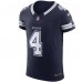 Игровая джерси Dak Prescott Dallas Cowboys Nike Vapor F.U.S.E. - Navy