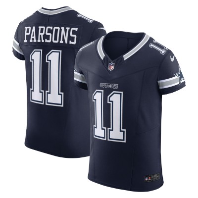 Игровая джерси Micah Parsons Dallas Cowboys Nike Vapor F.U.S.E. - Navy