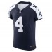 Игровая джерси Dak Prescott Dallas Cowboys Nike Alternate Vapor F.U.S.E. Elite - Navy