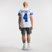 Джерси Dallas Cowboys Dak Prescott Nike White Vapor F.U.S.E. Elite