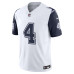 Джерси Dallas Cowboys Dak Prescott Nike White Vapor F.U.S.E. Limited