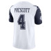 Джерси Dallas Cowboys Dak Prescott Nike White Vapor F.U.S.E. Limited