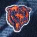 Рубашка Chicago Bears Antigua Industry Flannel - Navy