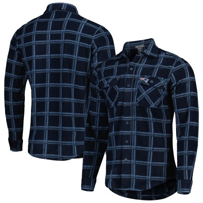 Рубашка New England Patriots Antigua Industry Flannel - Navy
