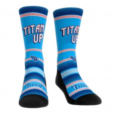 Tennessee Titans Rock Em Socks Youth Team Slogan Crew Socks