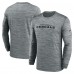 Футболка с длинным рукавом Cincinnati Bengals Nike Sideline Team Velocity Performance - Heather Gray