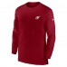 Футболка с длинным рукавом Arizona Cardinals Nike Sideline Coach Performance - Cardinal