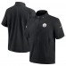Футболка на молнии Pittsburgh Steelers Nike Sideline Coach- Black