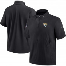 Футболка на молнии Jacksonville Jaguars Nike Sideline Coach&nbsp;- Black