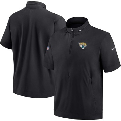 Футболка на молнии Jacksonville Jaguars Nike Sideline Coach&nbsp;- Black