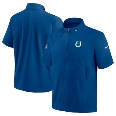 Футболка на молнии Indianapolis Colts Nike Sideline Coach&nbsp;- Royal