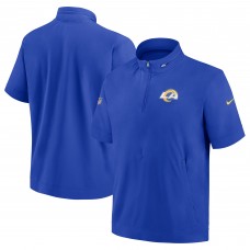 Футболка на молнии Los Angeles Rams Nike Sideline Coach&nbsp;- Royal