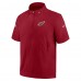 Футболка на молнии Arizona Cardinals Nike Sideline Coach&nbsp;- Cardinal