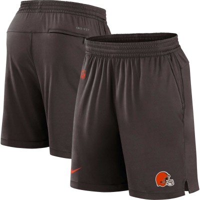 Шорты Cleveland Browns Nike Brown Sideline Performance