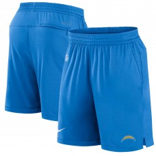 Los Angeles Chargers Nike Sideline Performance Shorts - Powder Blue