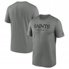 Футболка New Orleans Saints Nike Sideline Legend Performance - Heather Gray