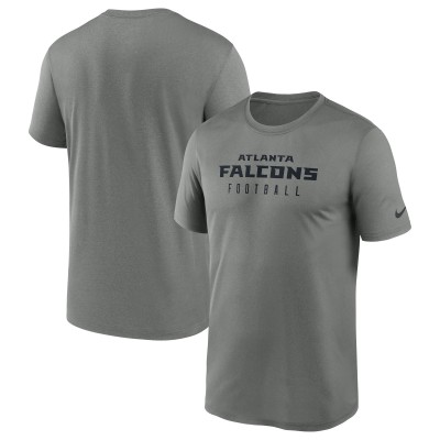 Футболка Atlanta Falcons Nike Heather Gray Sideline Legend Performance