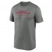 Футболка Arizona Cardinals Nike Sideline Legend Performance - Heather Gray