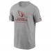 Arizona Cardinals Nike Heather Gray Sideline Performance T-Shirt