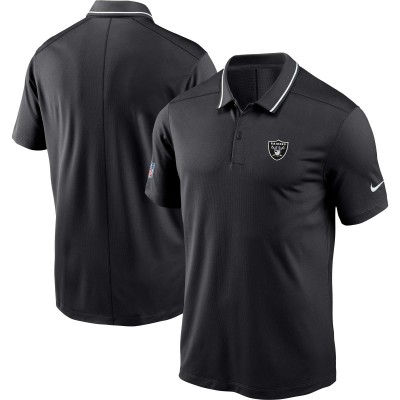 Поло Las Vegas Raiders Nike Sideline Victory Performance - Black