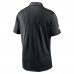 Minnesota Vikings Nike Black Sideline Victory Performance Polo