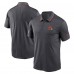 Cleveland Browns Nike Anthracite Sideline Victory Performance Polo