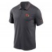 Cleveland Browns Nike Anthracite Sideline Victory Performance Polo