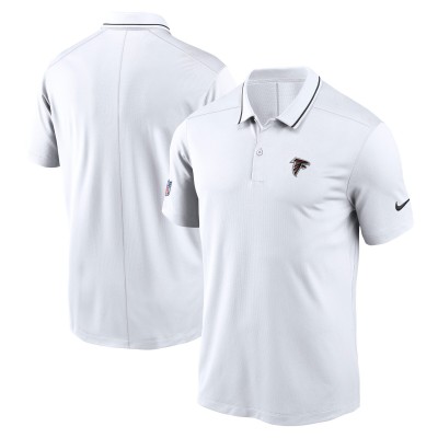 Atlanta Falcons Nike White 2023/24 Sideline Victory Performance Polo