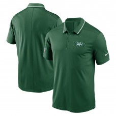 New York Jets Nike Green Sideline Victory Performance Polo New York Jets Nike Green Sideline Victory Performance Polo