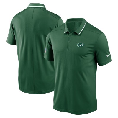 New York Jets Nike Green Sideline Victory Performance Polo
