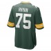 Green Bay Packers Sean Rhyan Nike Green Game Player Jersey