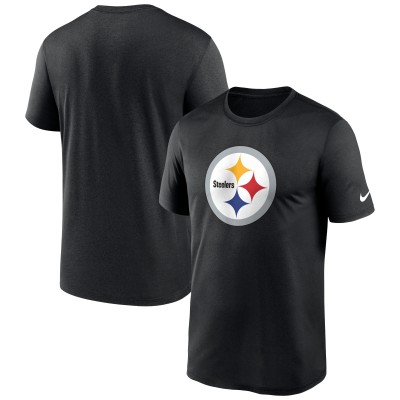Pittsburgh Steelers Nike Black Primetime Legend Logo Performance T-Shirt
