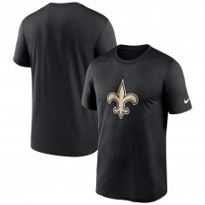 Футболка New Orleans Saints Nike Legend Logo Performance - Black