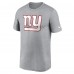 New York Giants Nike Heather Charcoal Primetime Legend Logo Performance T-Shirt
