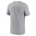 New York Giants Nike Heather Charcoal Primetime Legend Logo Performance T-Shirt
