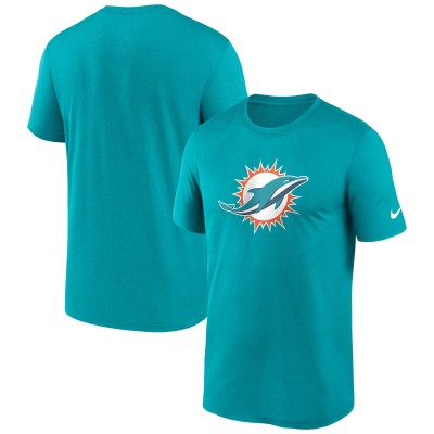 Футболка Miami Dolphins Nike Legend Logo Performance - Aqua