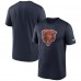 Футболка Chicago Bears Nike Legend Logo Performance - Navy
