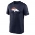 Футболка Denver Broncos Nike Legend Logo Performance - Navy