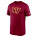 Футболка Washington Commanders Nike Legend Logo Performance - Burgundy