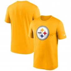Pittsburgh Steelers Nike Gold Primetime Legend Logo Performance T-Shirt Pittsburgh Steelers Nike Gold Primetime Legend Logo Performance T-Shirt