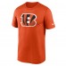 Cincinnati Bengals Nike Orange Primetime Legend Logo Performance T-Shirt