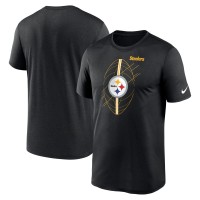 Pittsburgh Steelers Nike Black Legend Icon Performance T-Shirt
