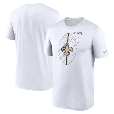 Футболка New Orleans Saints Nike White Legend Icon Performance