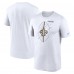 Футболка New Orleans Saints Nike White Legend Icon Performance