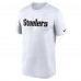 Футболка Pittsburgh Steelers Nike Legend Wordmark Performance - White