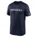 Футболка Seattle Seahawks Nike Legend Wordmark Performance - Navy